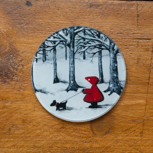 Best Friends~ Glass coaster