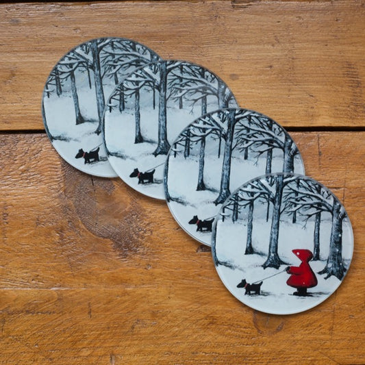 Best Friends~ Glass coaster