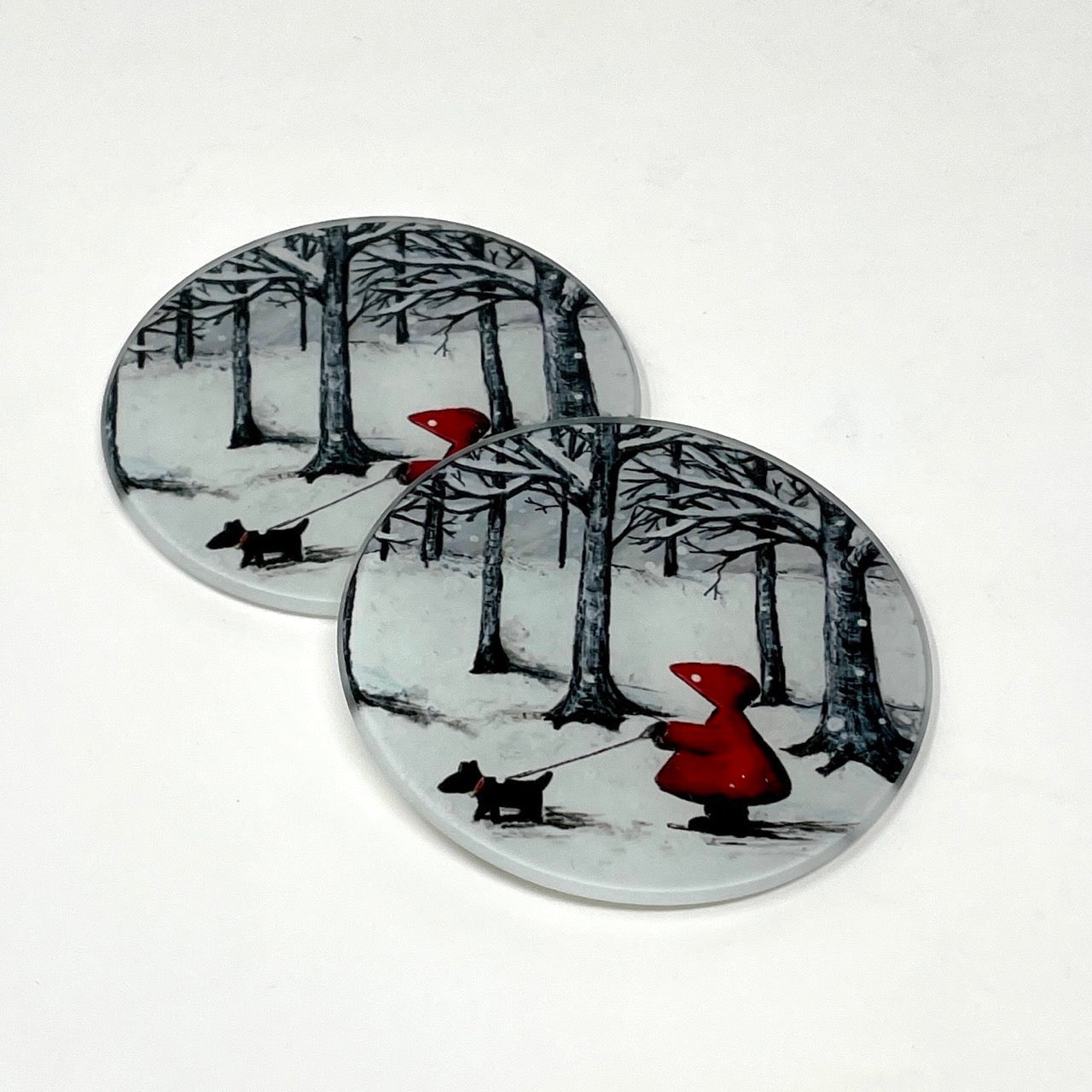 Best Friends~ Glass coaster