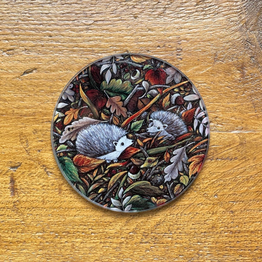 Together~ Glass coaster