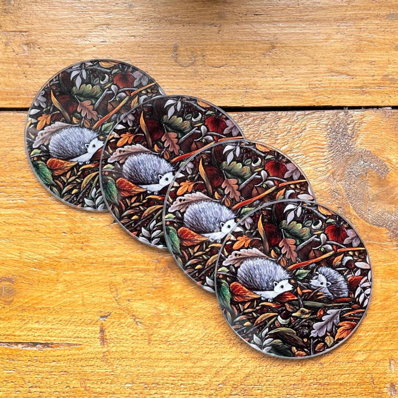 Together~ Glass coaster