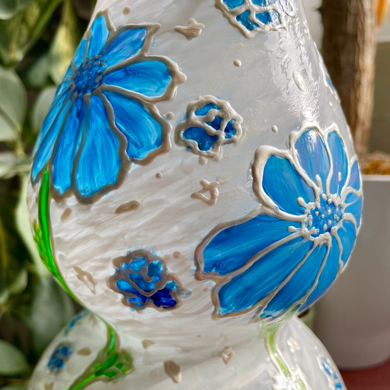 Cornflower blue~ Vase