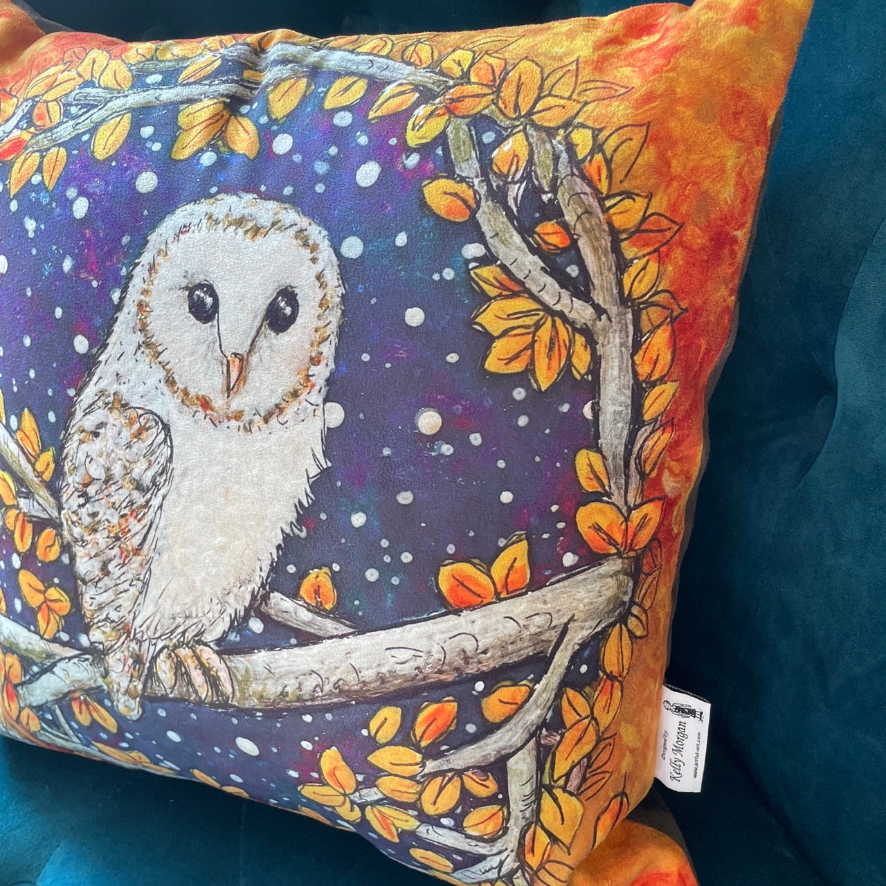 Barn Owl~ Cushion