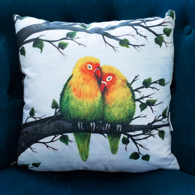 Lovebirds~ Cushion