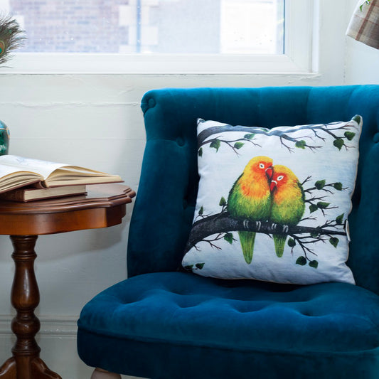 Lovebirds~ Cushion