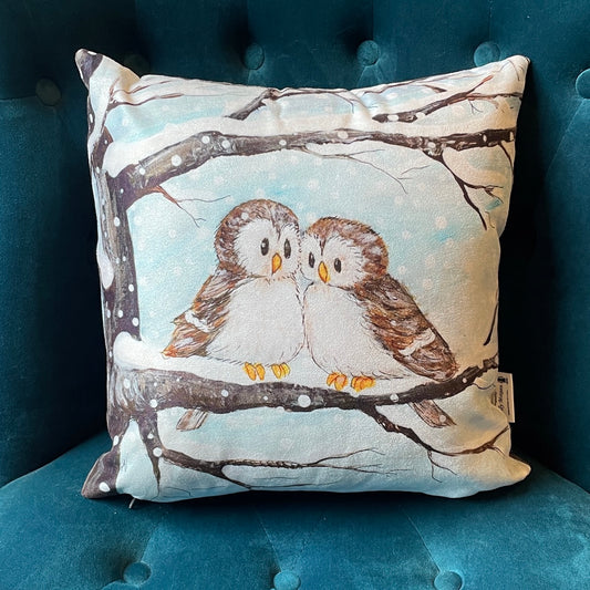 Snowy Owls~ Cushion