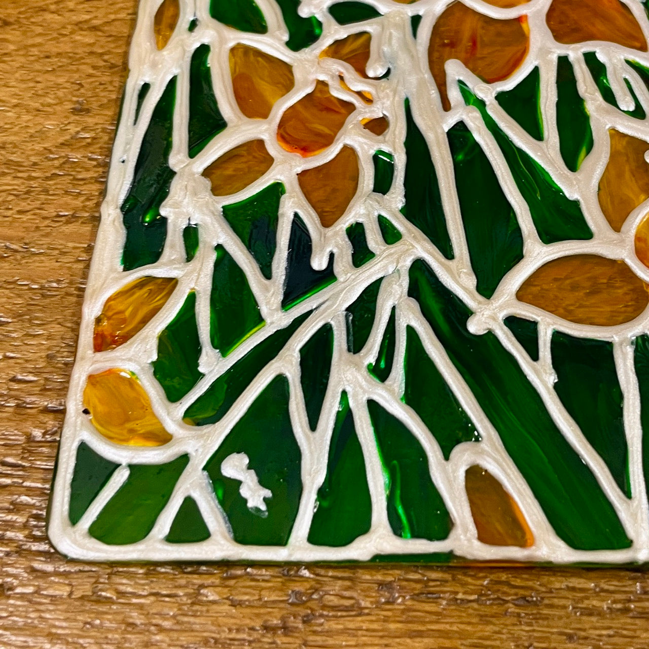 Daffodil field~ Window suncatcher