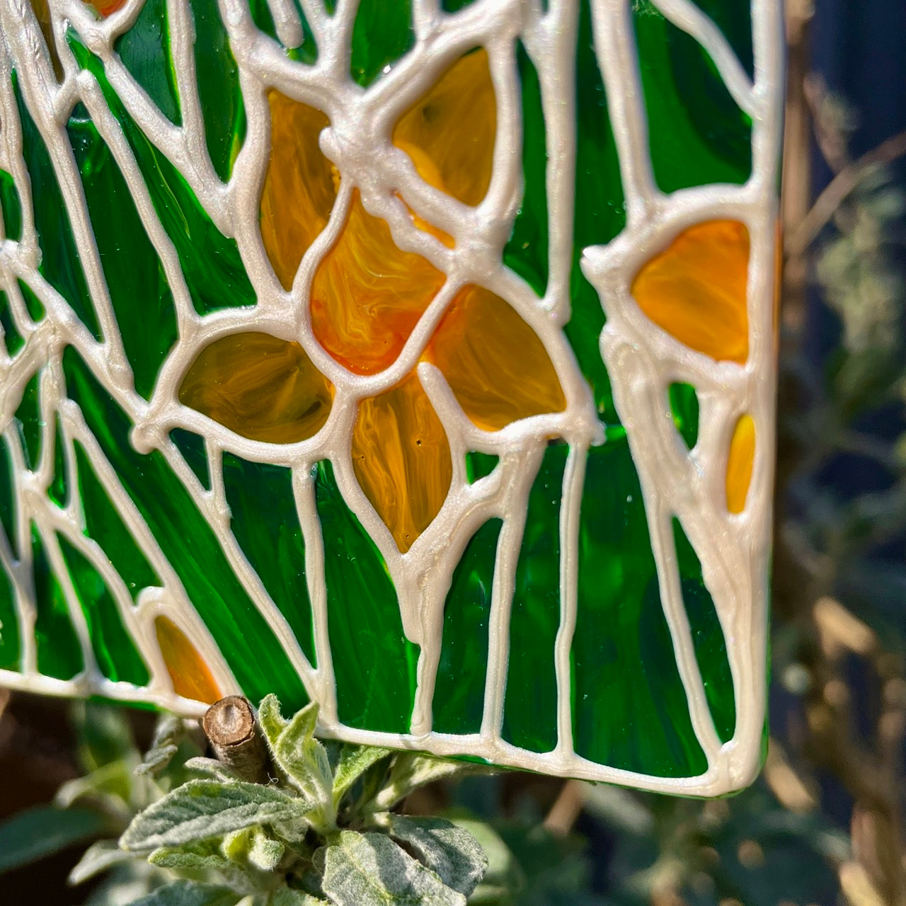 Daffodil field~ Window suncatcher