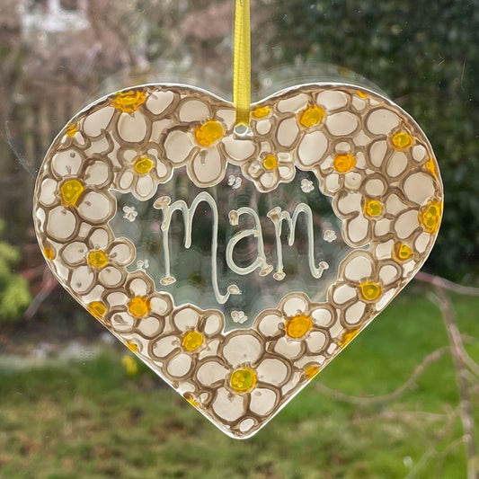 Daisy Mam~ Heart suncatcher