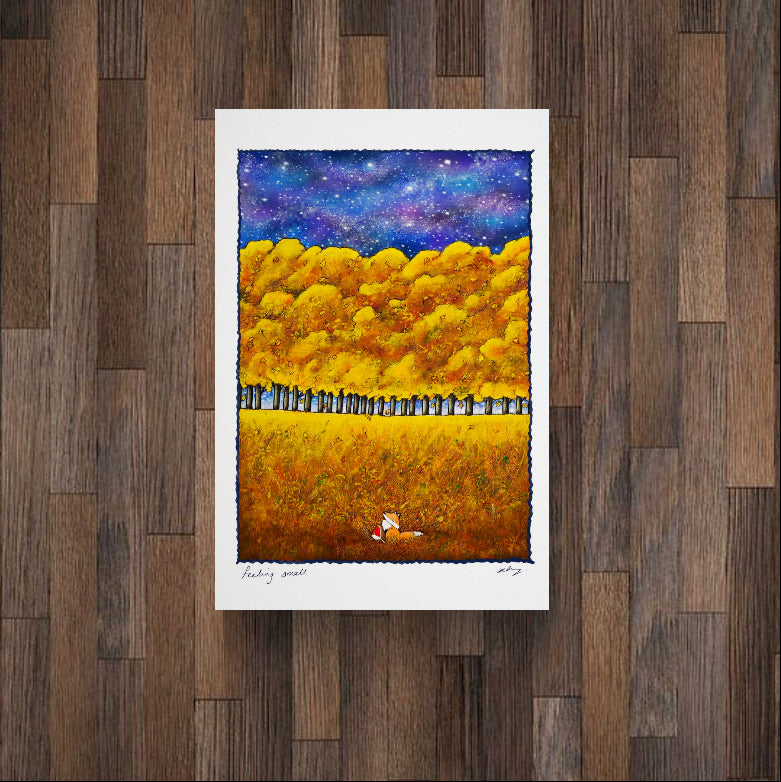 Art Print ~ Feeling Small