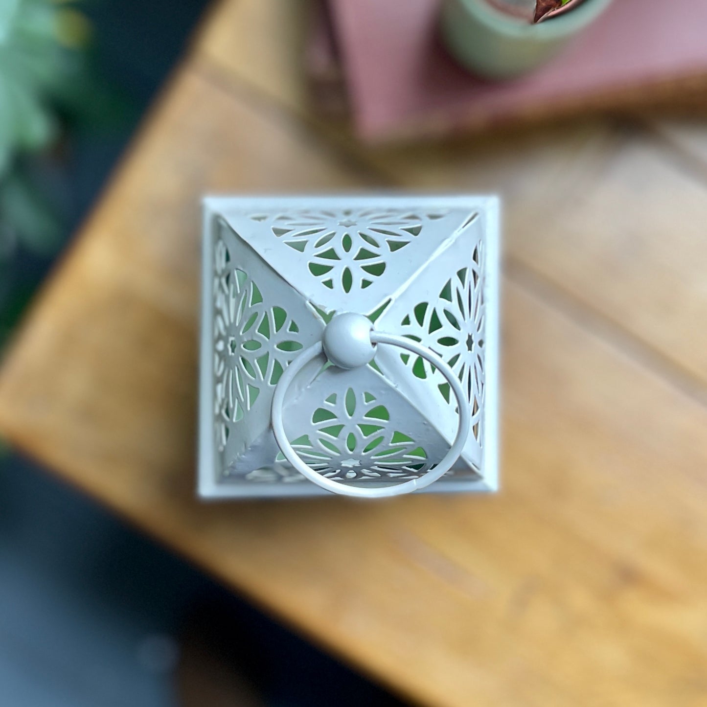 Flower garden~ One of a kind lantern