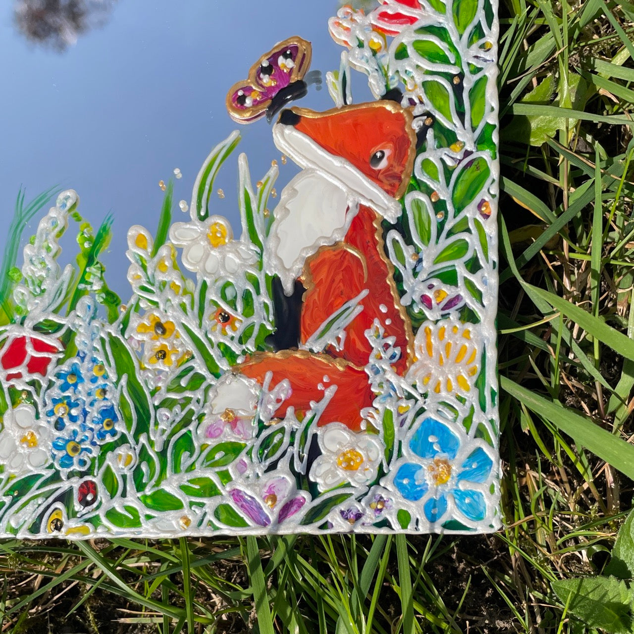 Fox in Summer~ Mirror