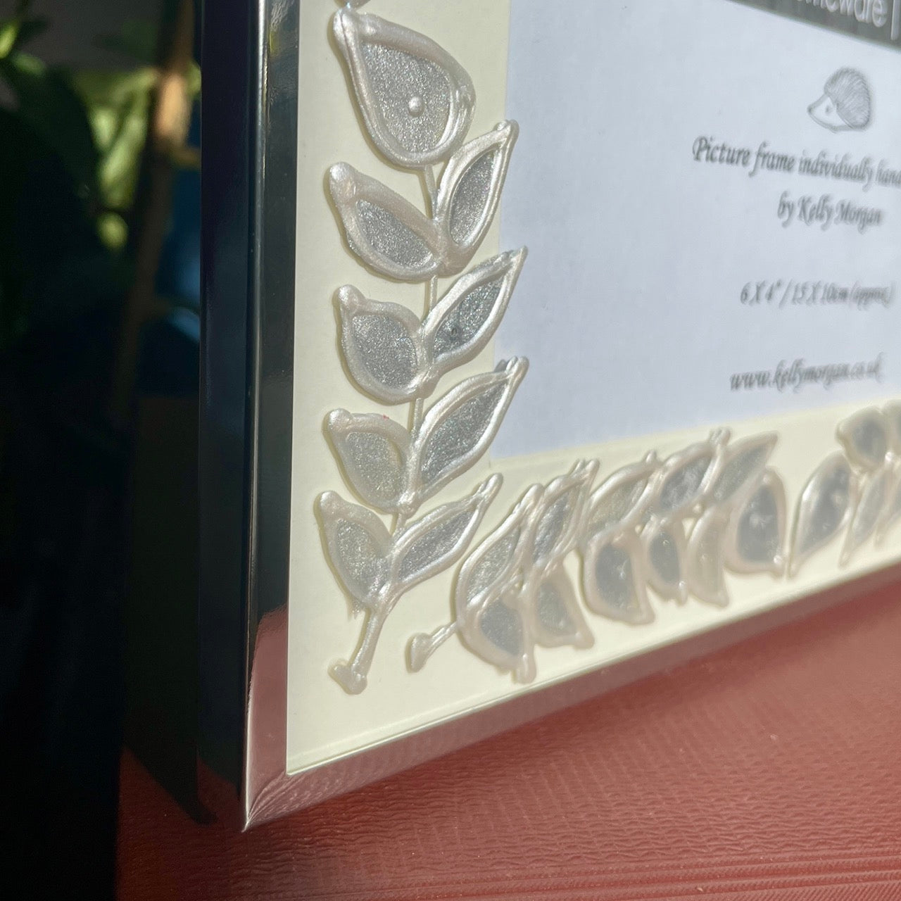 Silver leaves~ Landscape frame