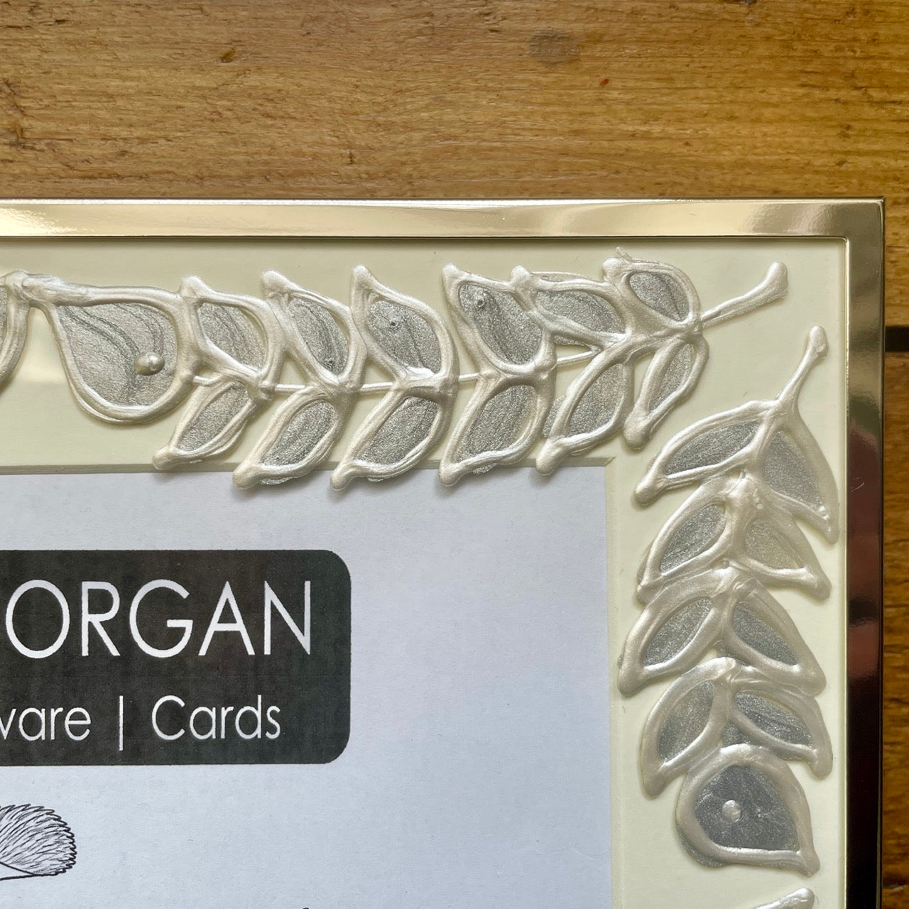 Silver leaves~ Landscape frame