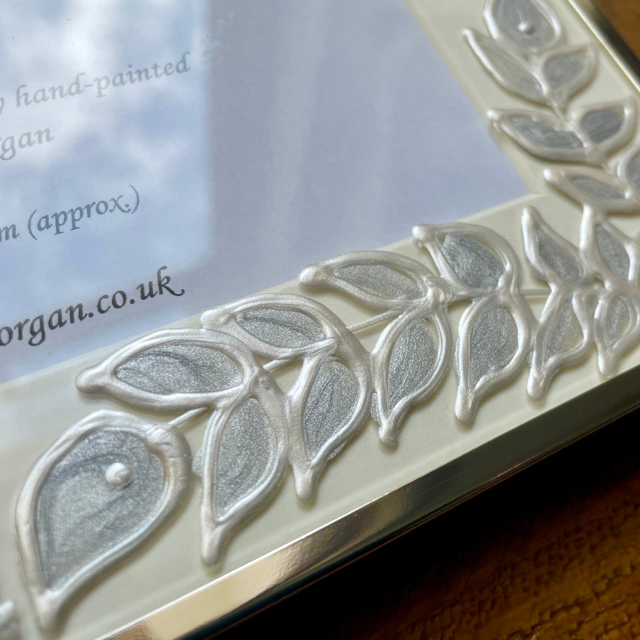 Silver leaves~ Landscape frame