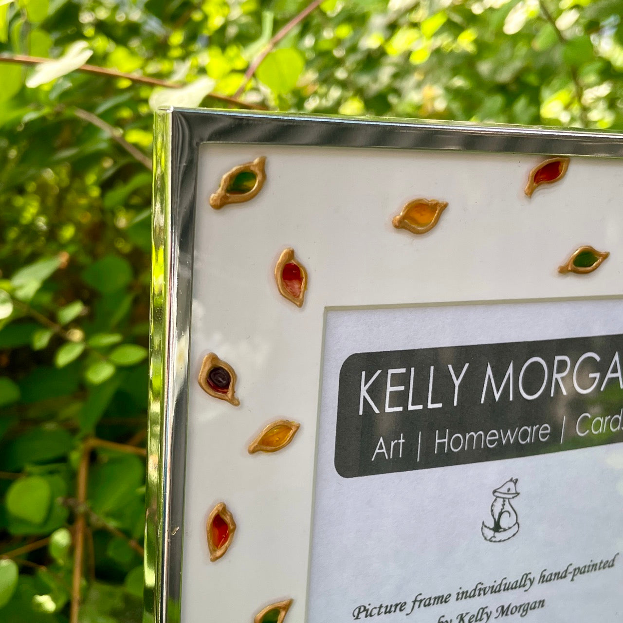 Hedgehog in autumn~ Portrait frame