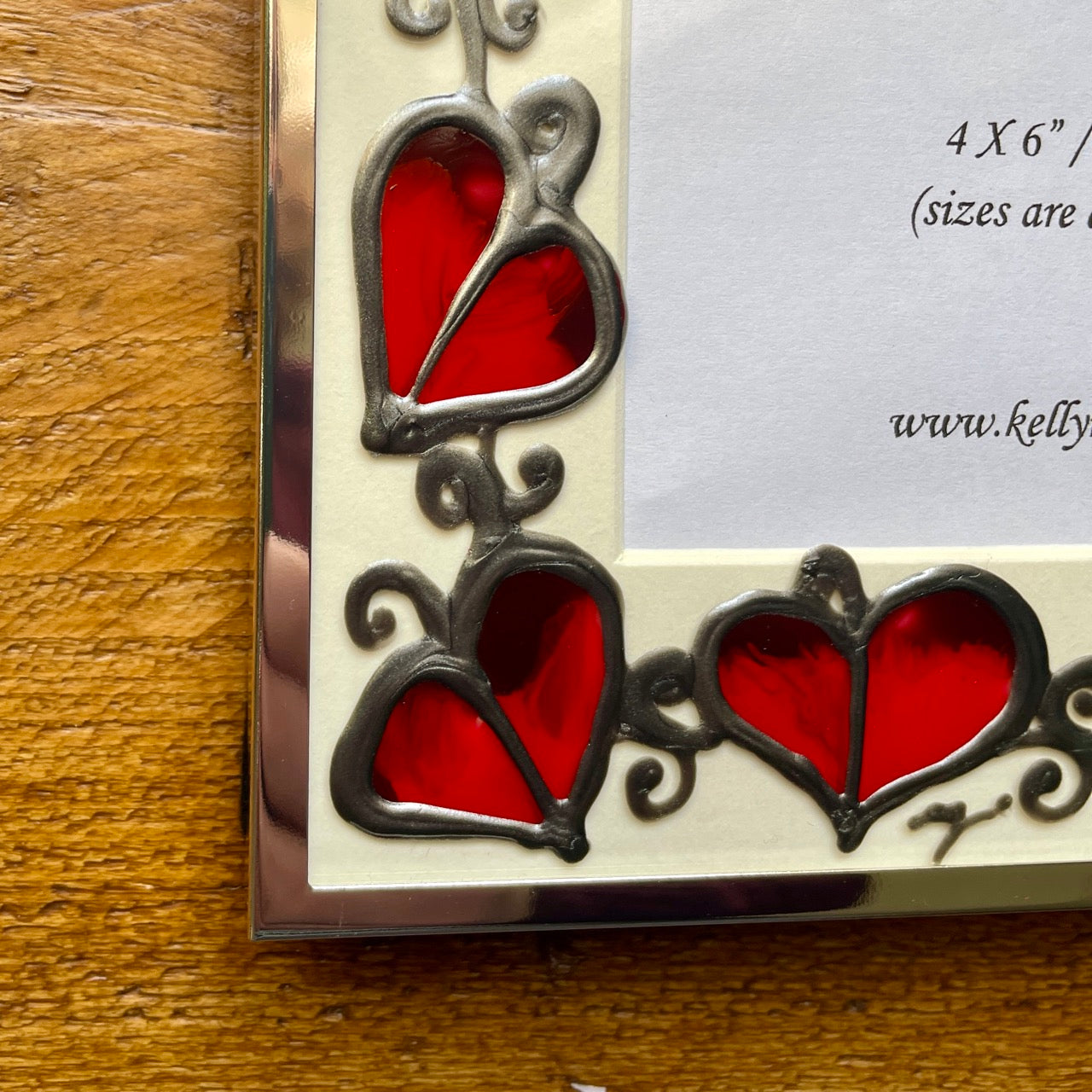 Red leaf~ Portrait frame