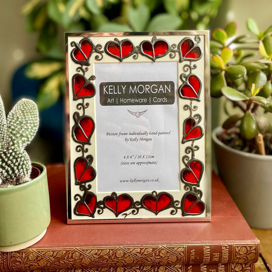 Red leaf~ Portrait frame