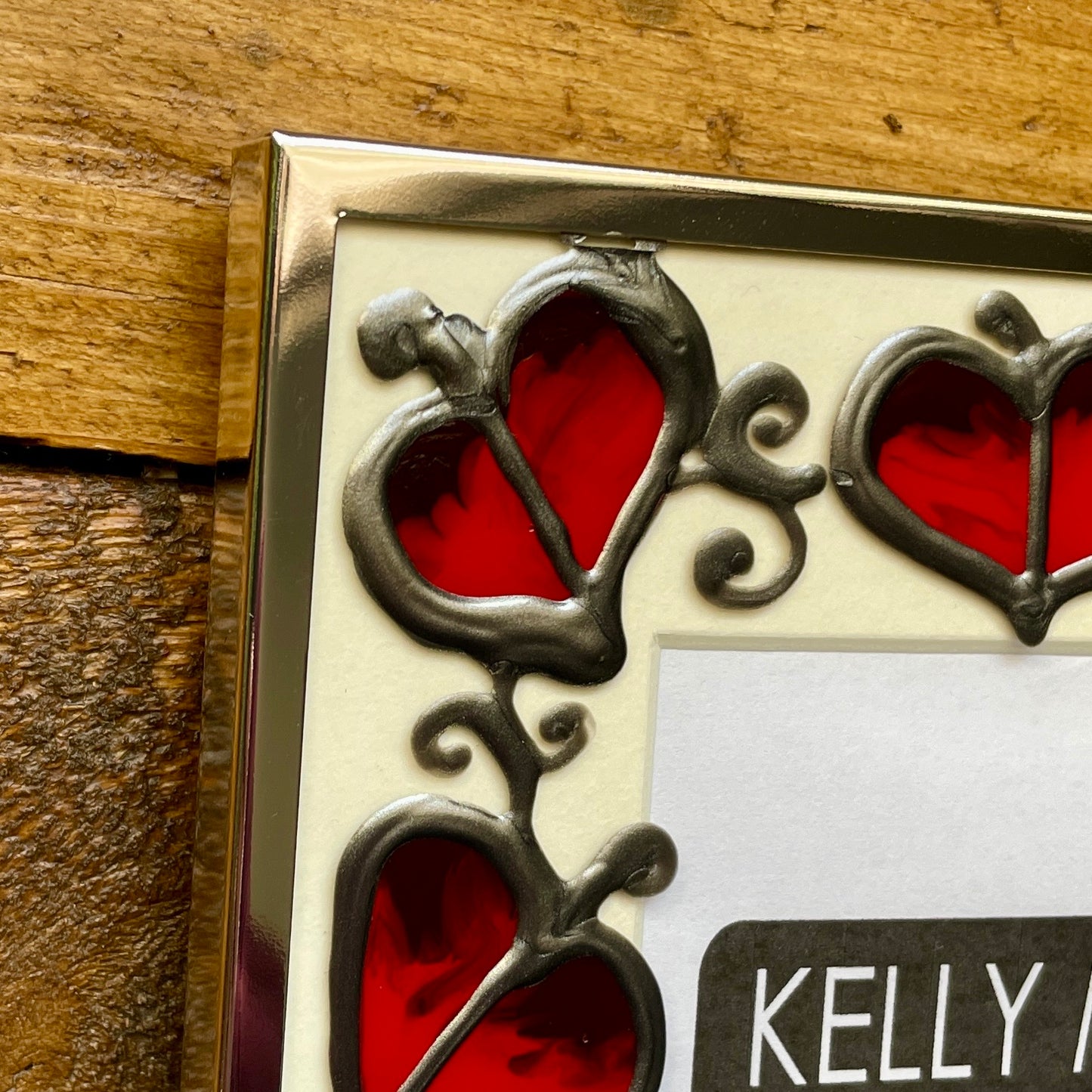 Red leaf~ Portrait frame