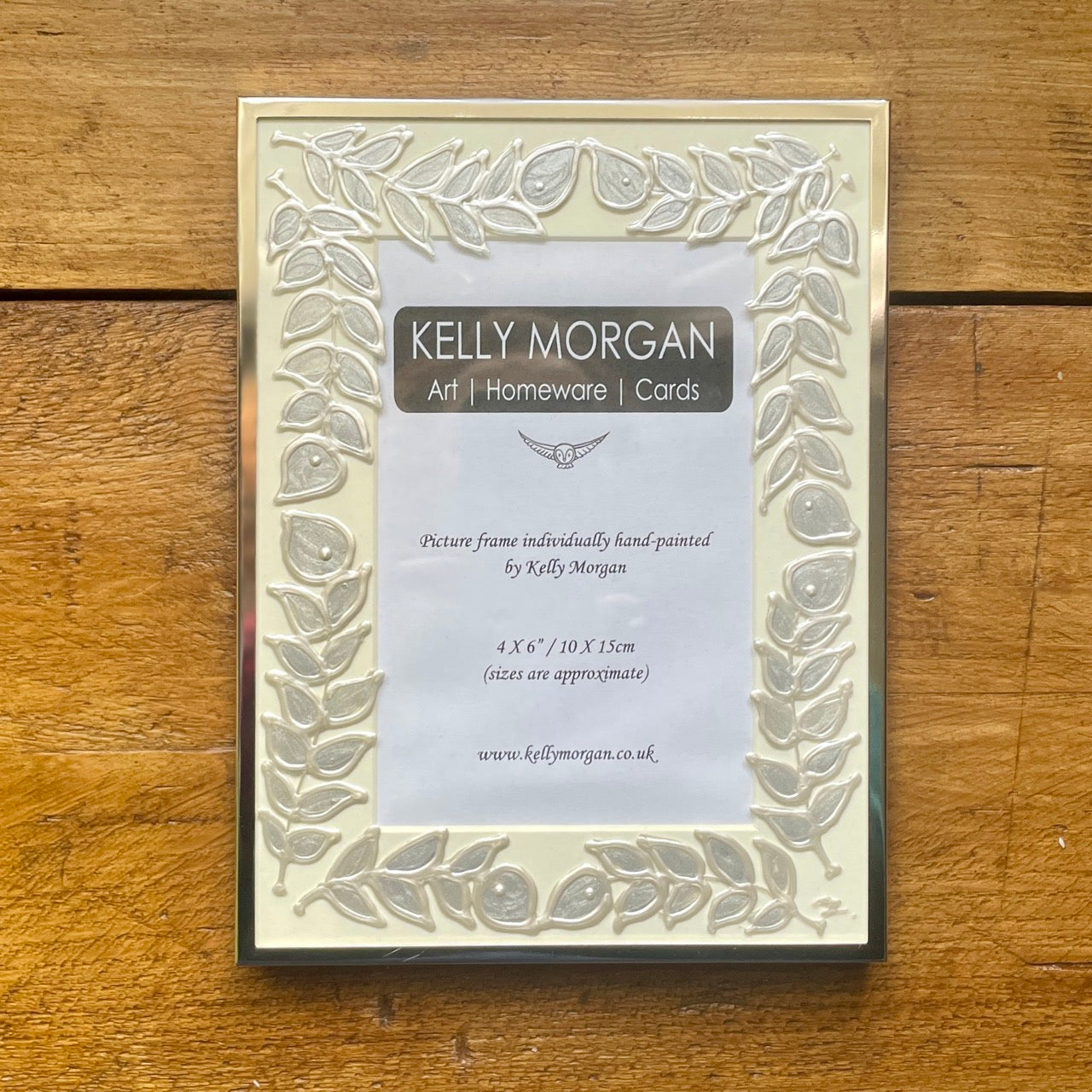 Silver leaves~ Portrait frame