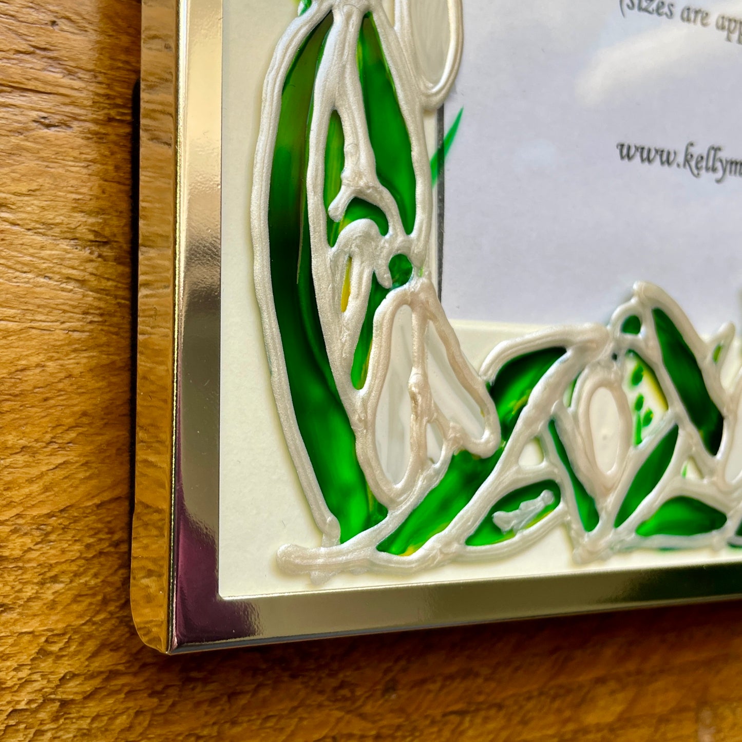 Snowdrops~ Portrait frame