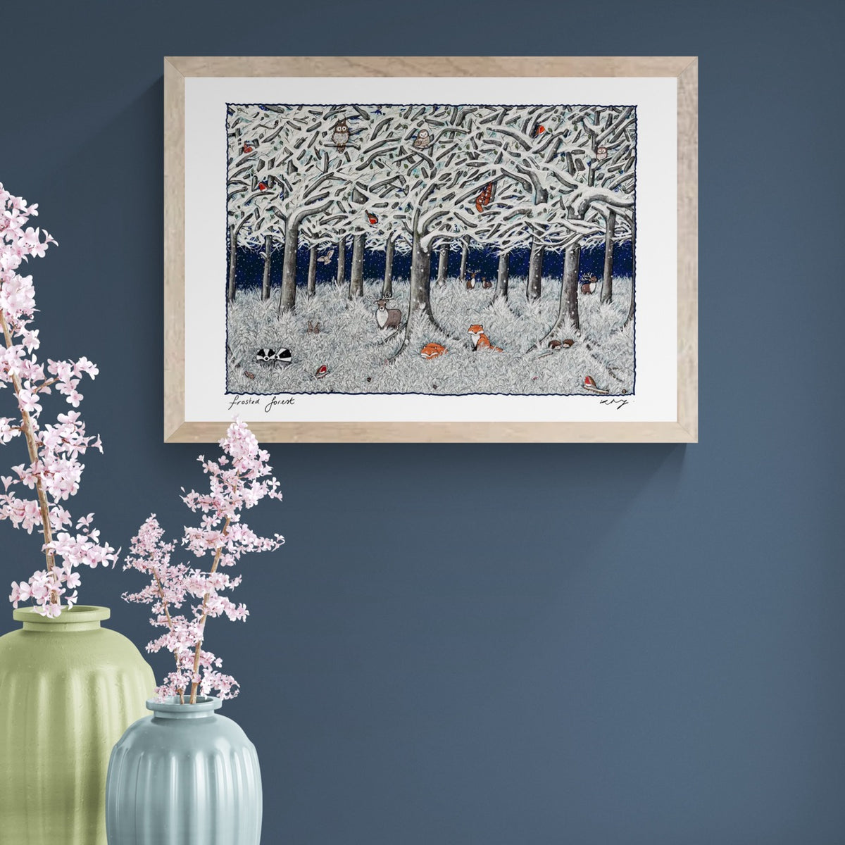 Art Print ~ Frosted Forest