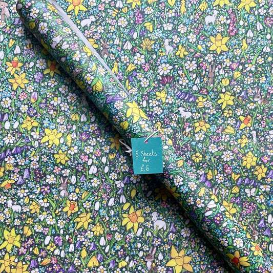 Springtime Gift wrap bundle