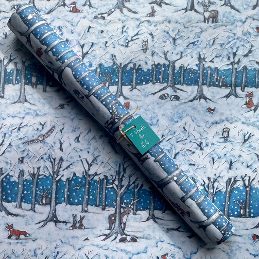 Wintertime Gift wrap bundle