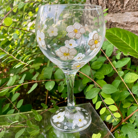 Daisy~ Gin glass