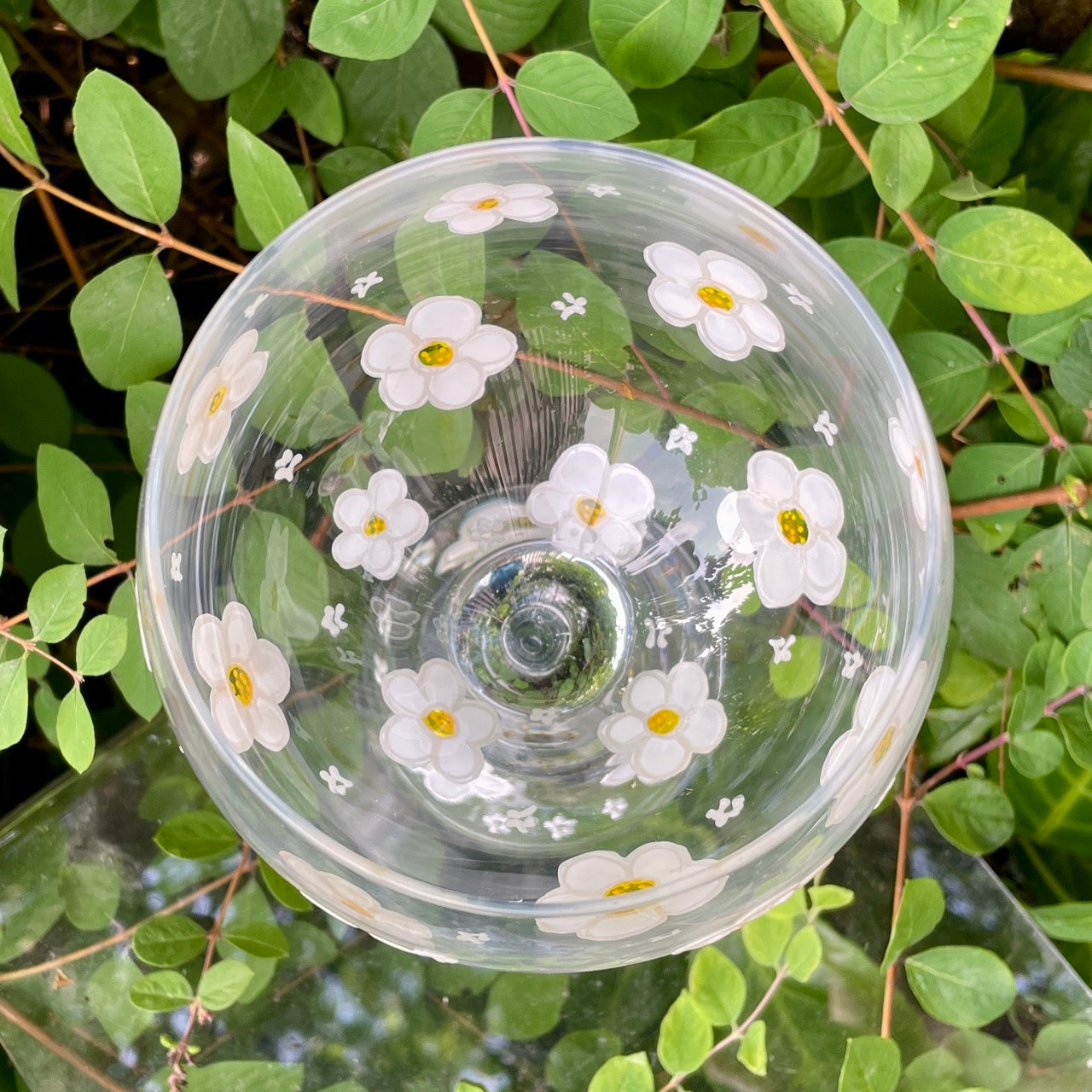 Daisy~ Gin glass