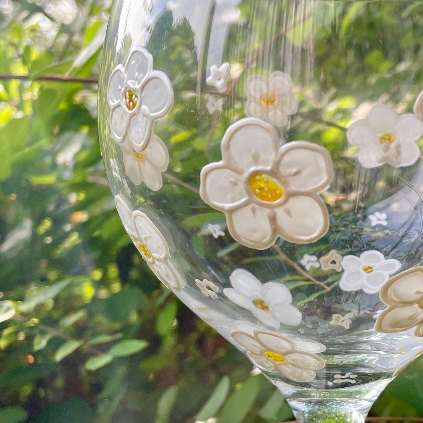 Daisy~ Gin glass