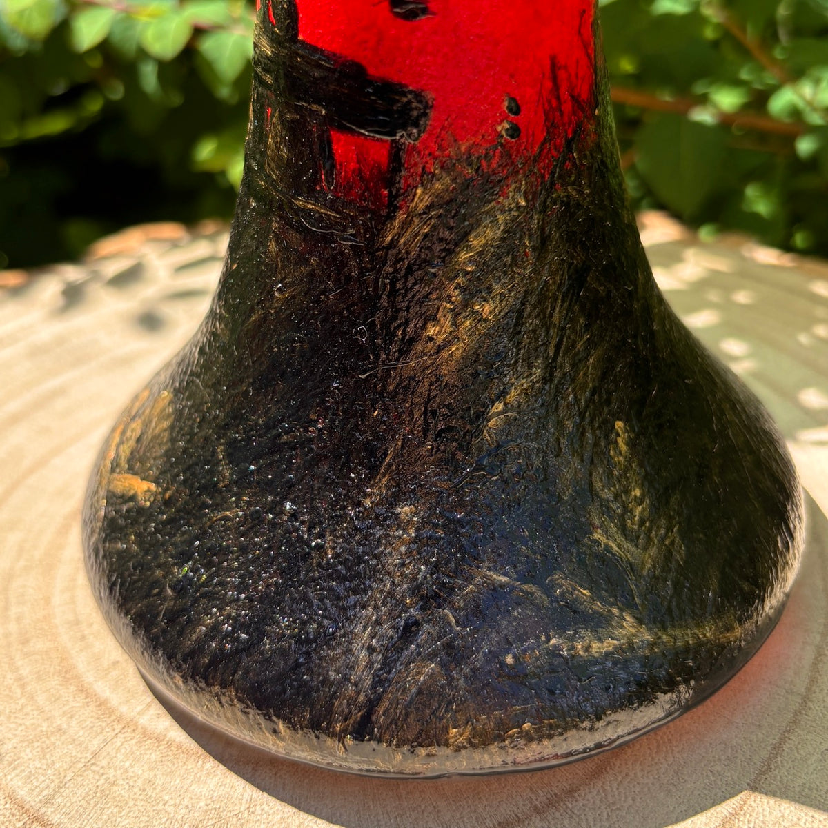 Golden hour~ one of a kind vase