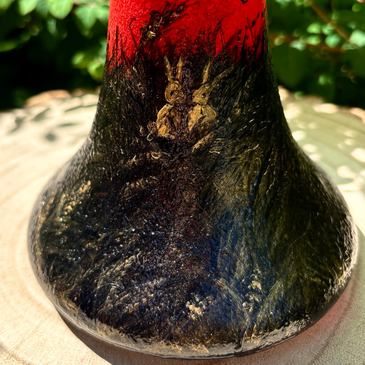 Golden hour~ one of a kind vase