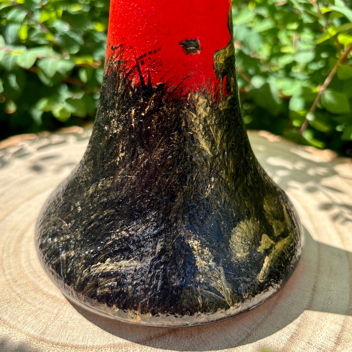 Golden hour~ one of a kind vase