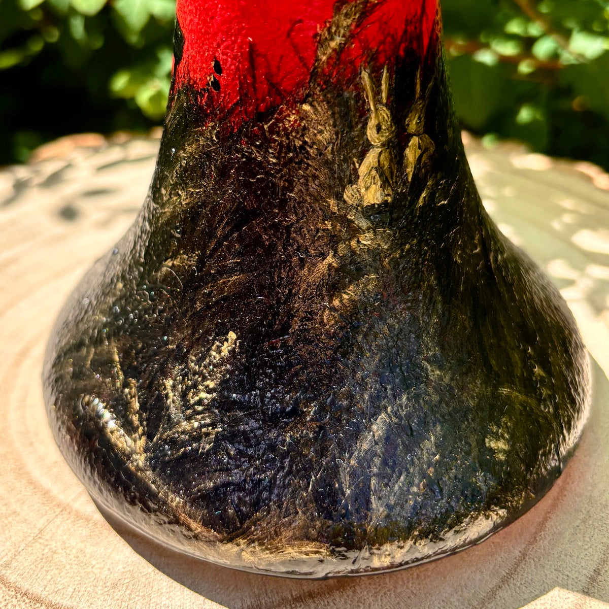 Golden hour~ one of a kind vase