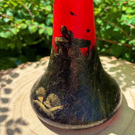 Golden hour~ one of a kind vase
