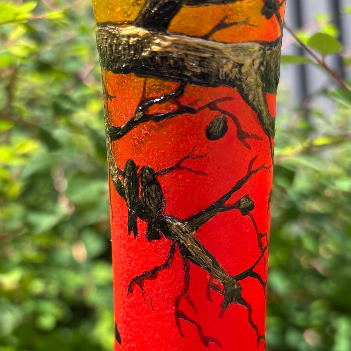 Golden hour~ one of a kind vase