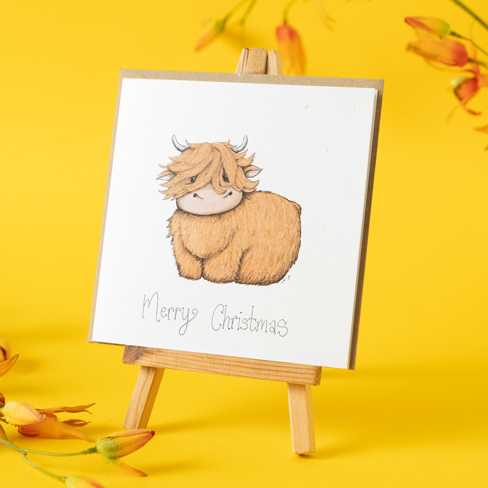 Card~ Highland Cow