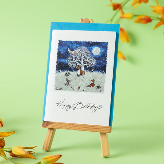 Card~ Silent Night Birthday
