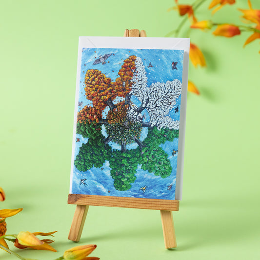 Card~ Time Flies, Seasons Change