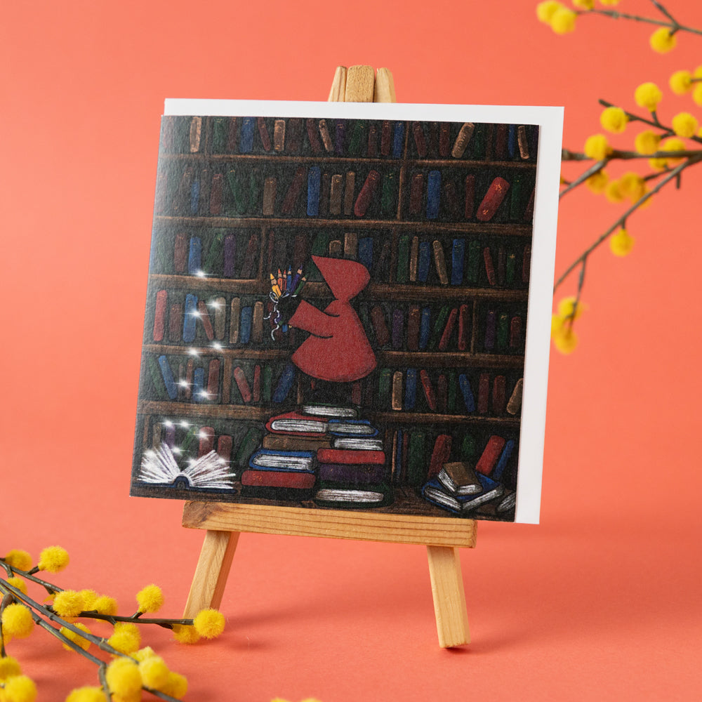 Card~ Bouquet of sharpened pencils