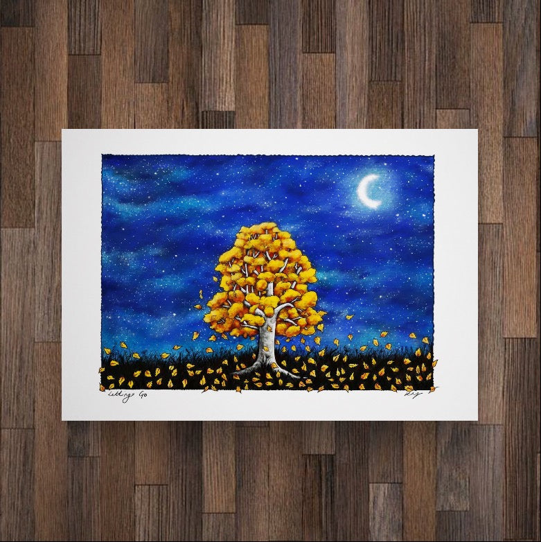 Art Print ~ Letting Go