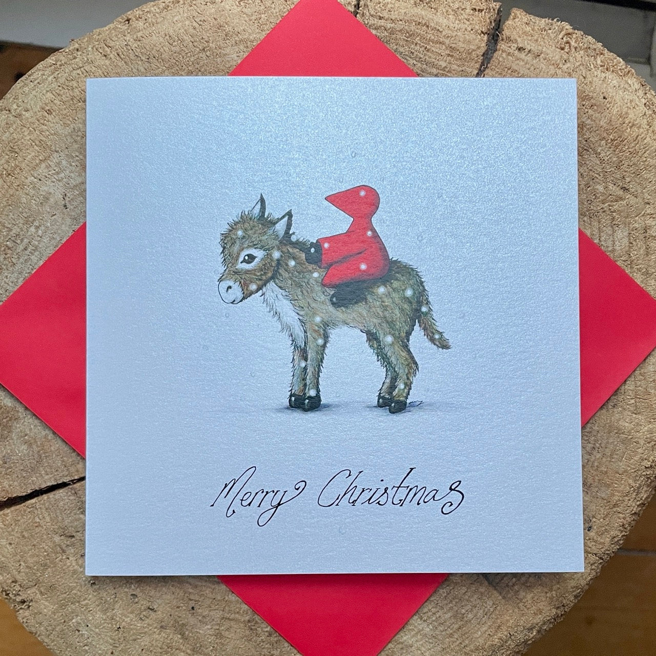 Card~Little Donkey