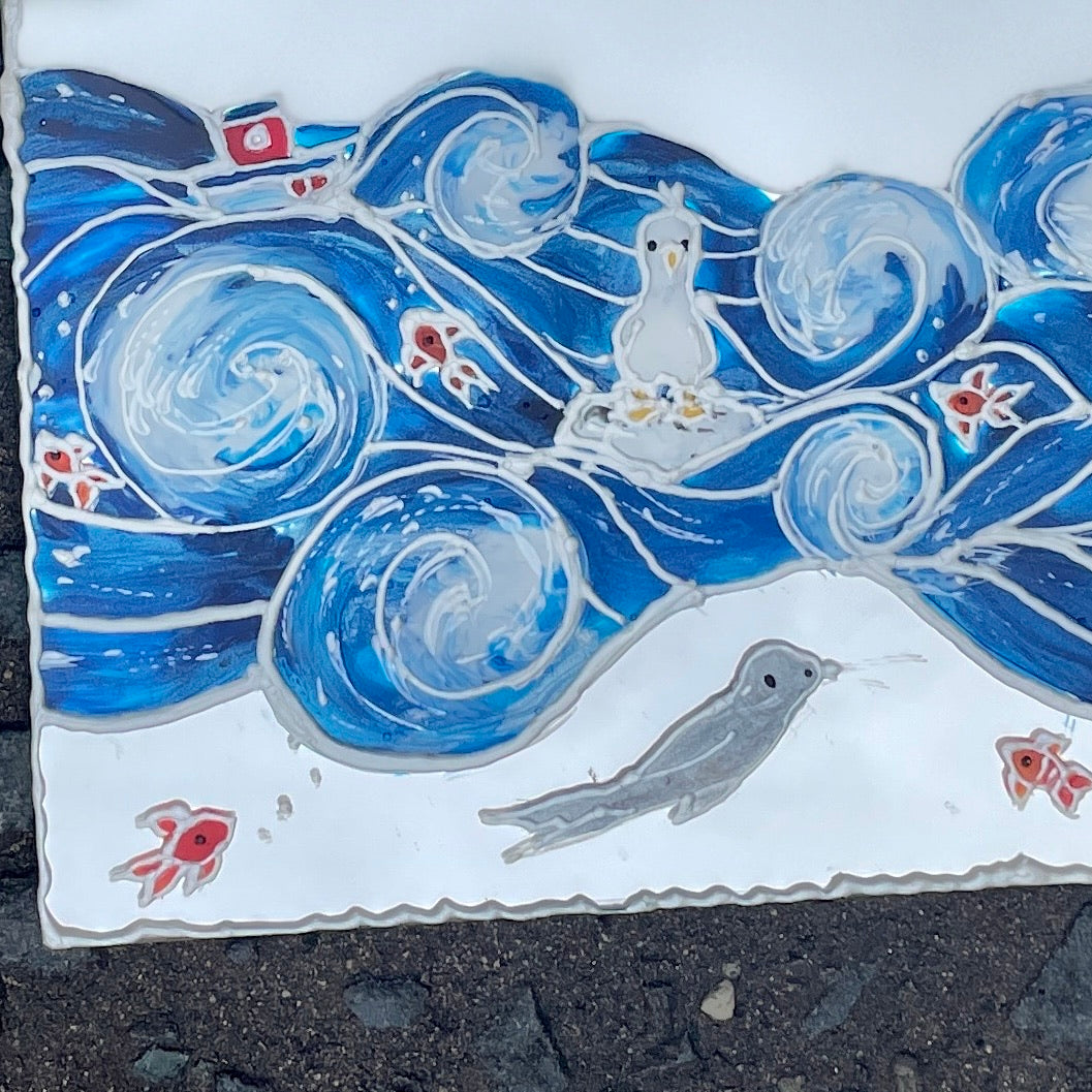 Seaside seagulls~ Mirror