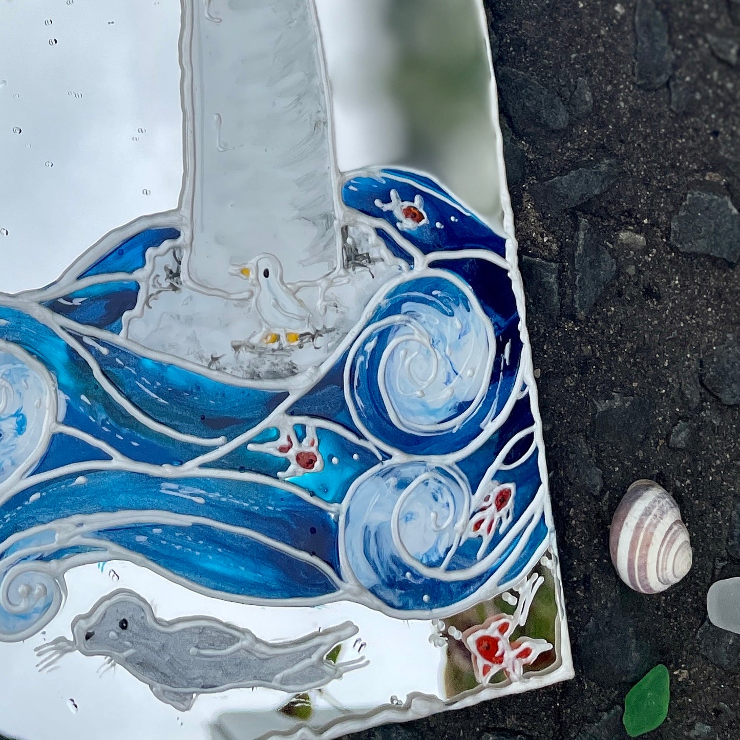 Seaside seagulls~ Mirror