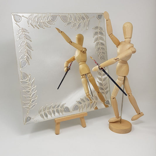 Silver leaves~ Mirror