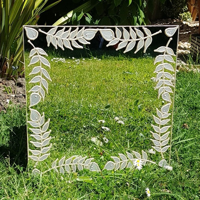 Silver leaves~ Mirror