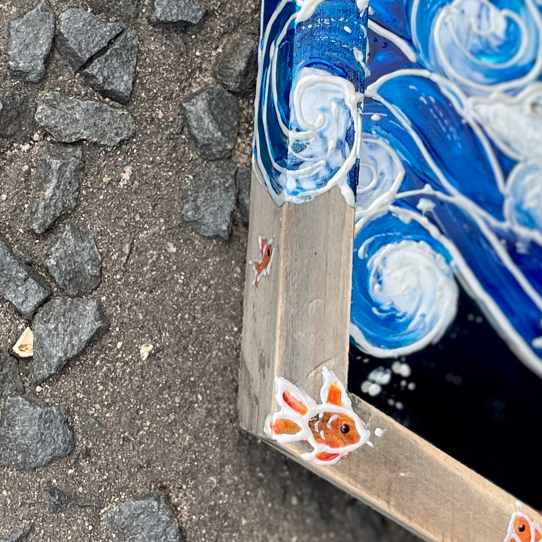 Seaside~ One of a kind mirror