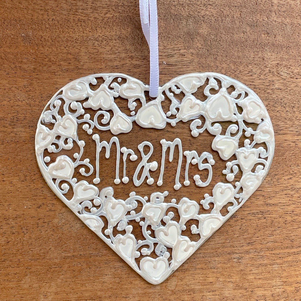 Mr & Mrs~ Heart suncatcher