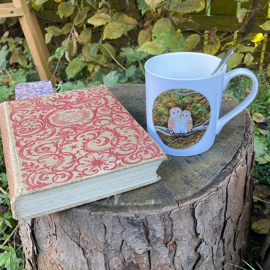 Barn to love you~ Bone china mug